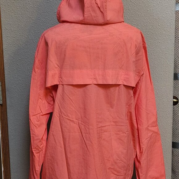 NEW BALANCE Women's Nylon Hooded Long Windbreaker - Sz M - NWT NEW - Picture 4 of 7
